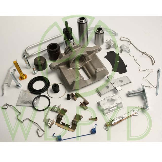 Brake Caliper Pistons-Pin-Repair Kit & Pad Shoe Accessory Kit